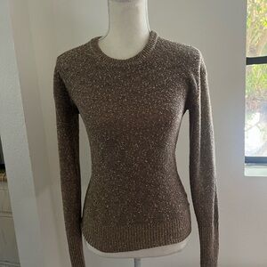Marc By Marc Jacobs Metallic Brown Sweater